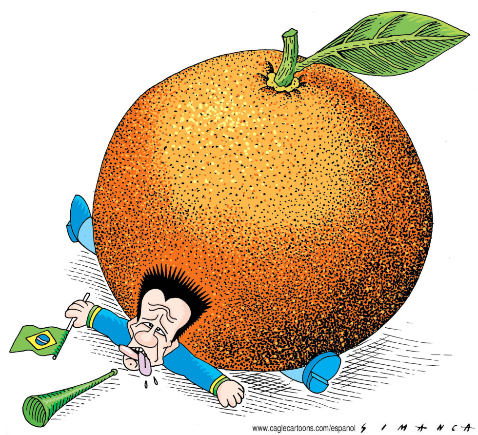 Futbol. Brasil y Holanda/ COLOR