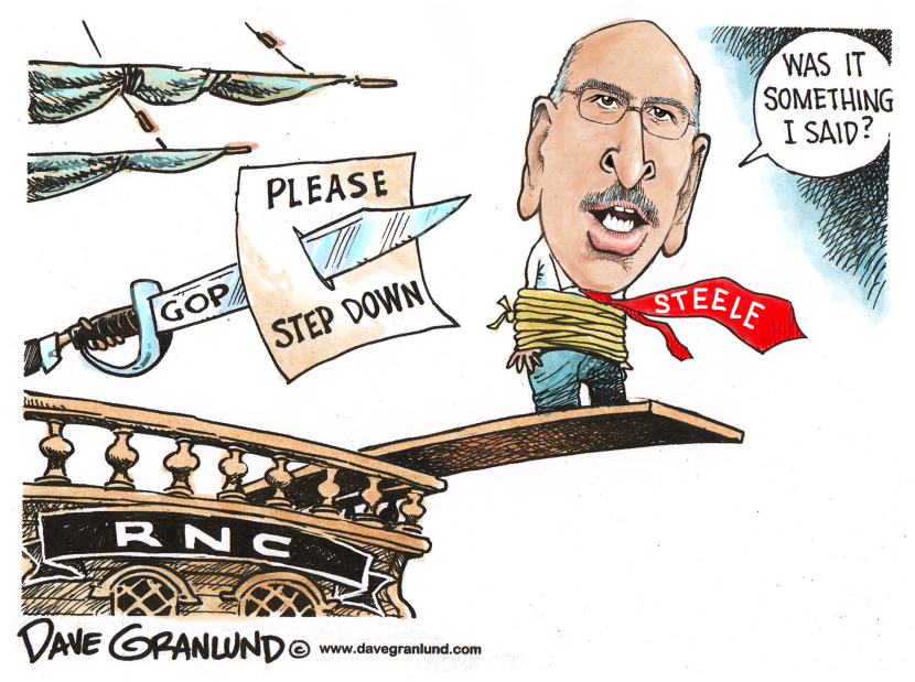 RNC Steele step down calls