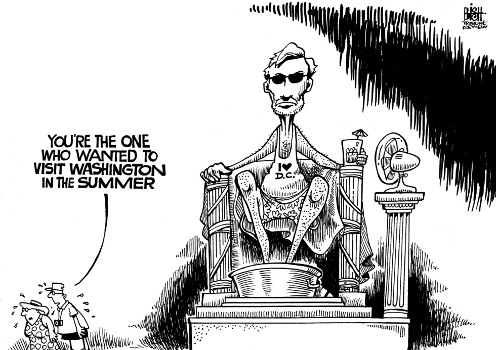 HEAT WAVE IN DC, B/W
