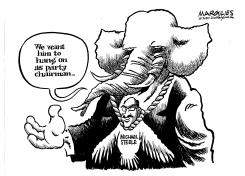 MICHAEL STEELE HANGS ON AS RNC CHAIRMAN by Jimmy Margulies
