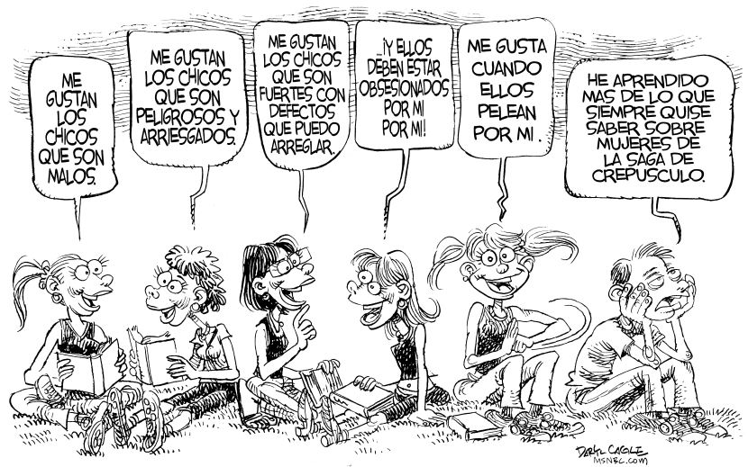 La Saga de Crepusculo y las Niñas