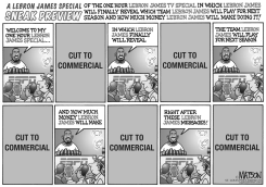 LEBRON JAMES TV SPECIAL by R.J. Matson