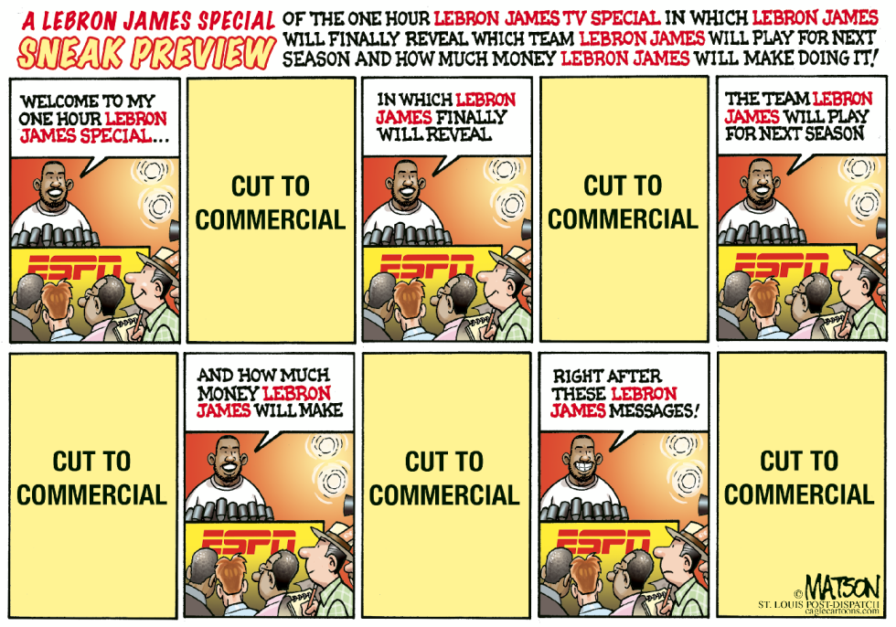 Lebron James TV Special-COLOR