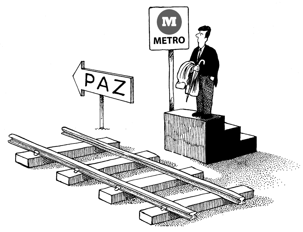  UNA TERMINAL QUE NO VA A NINGúN LADO  by Arcadio Esquivel