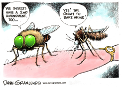 BITING INSECTS by Dave Granlund