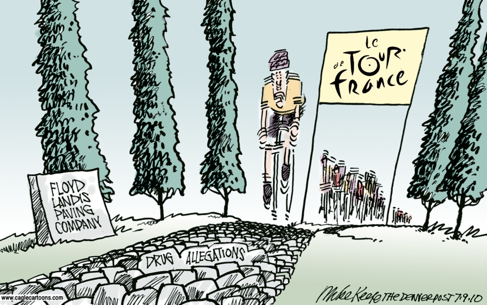 Drug Allegations Tour de France COLOR