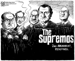 THE SUPREMOS by Adam Zyglis