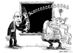 MICHAEL STEELE ANNOYS GOP by Daryl Cagle