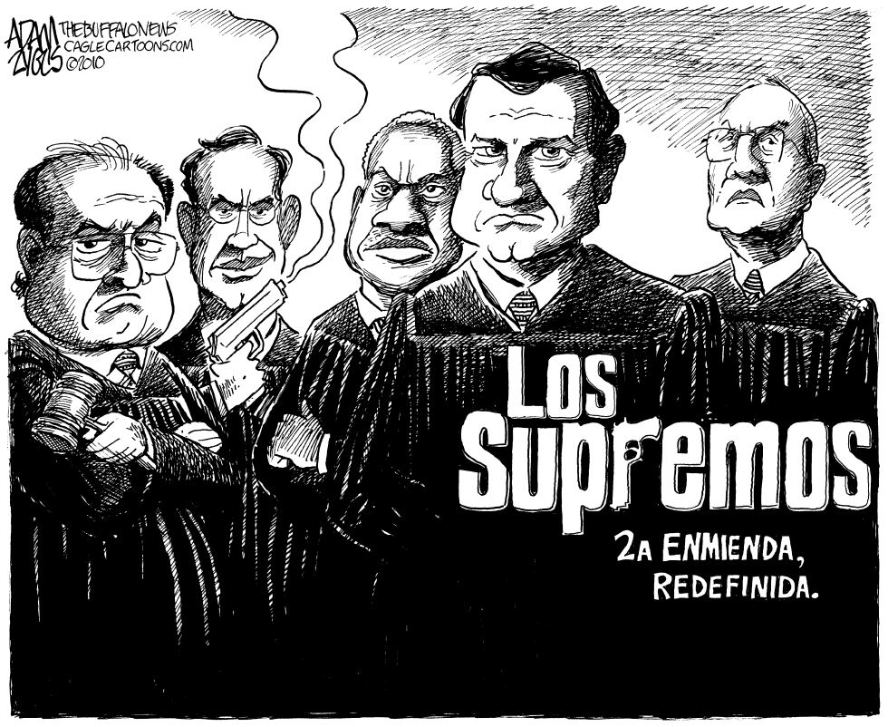  LOS SUPREMOS by Adam Zyglis