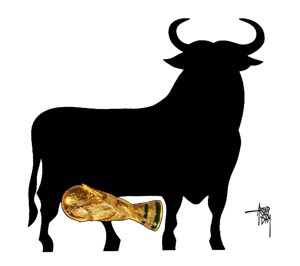 Spanish Bull and FIFA World Cup