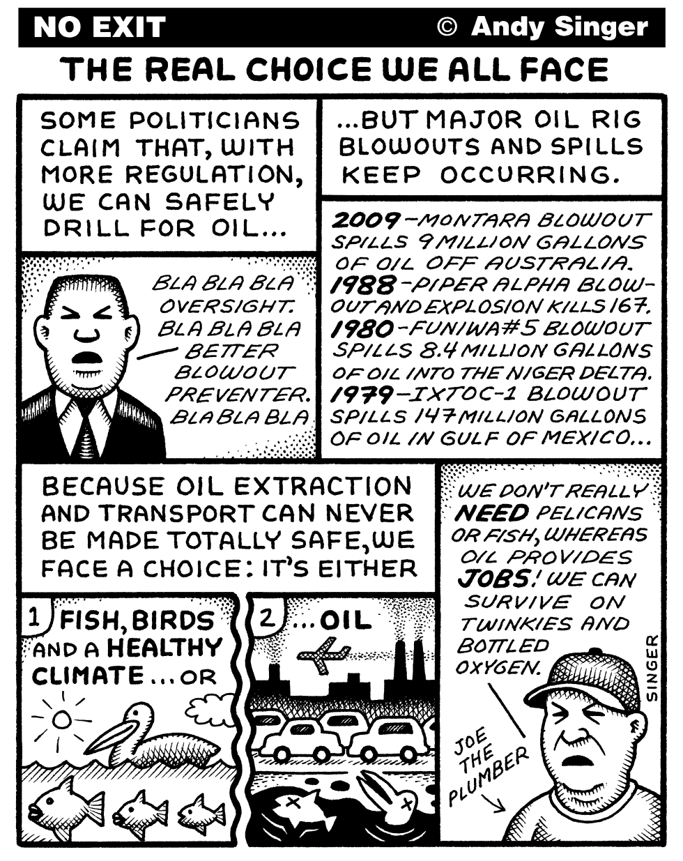 Our Choice about Oil Drilling
