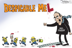 MEL GIBSON by Joe Heller