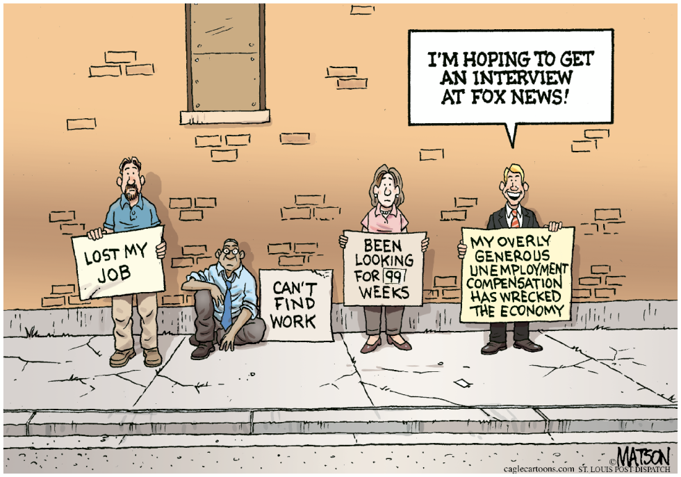 Unemployment Line-COLOR
