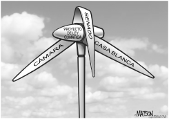 PROYECTO DE LEY CLIMATICA DE CAPA CAIDA by R.J. Matson