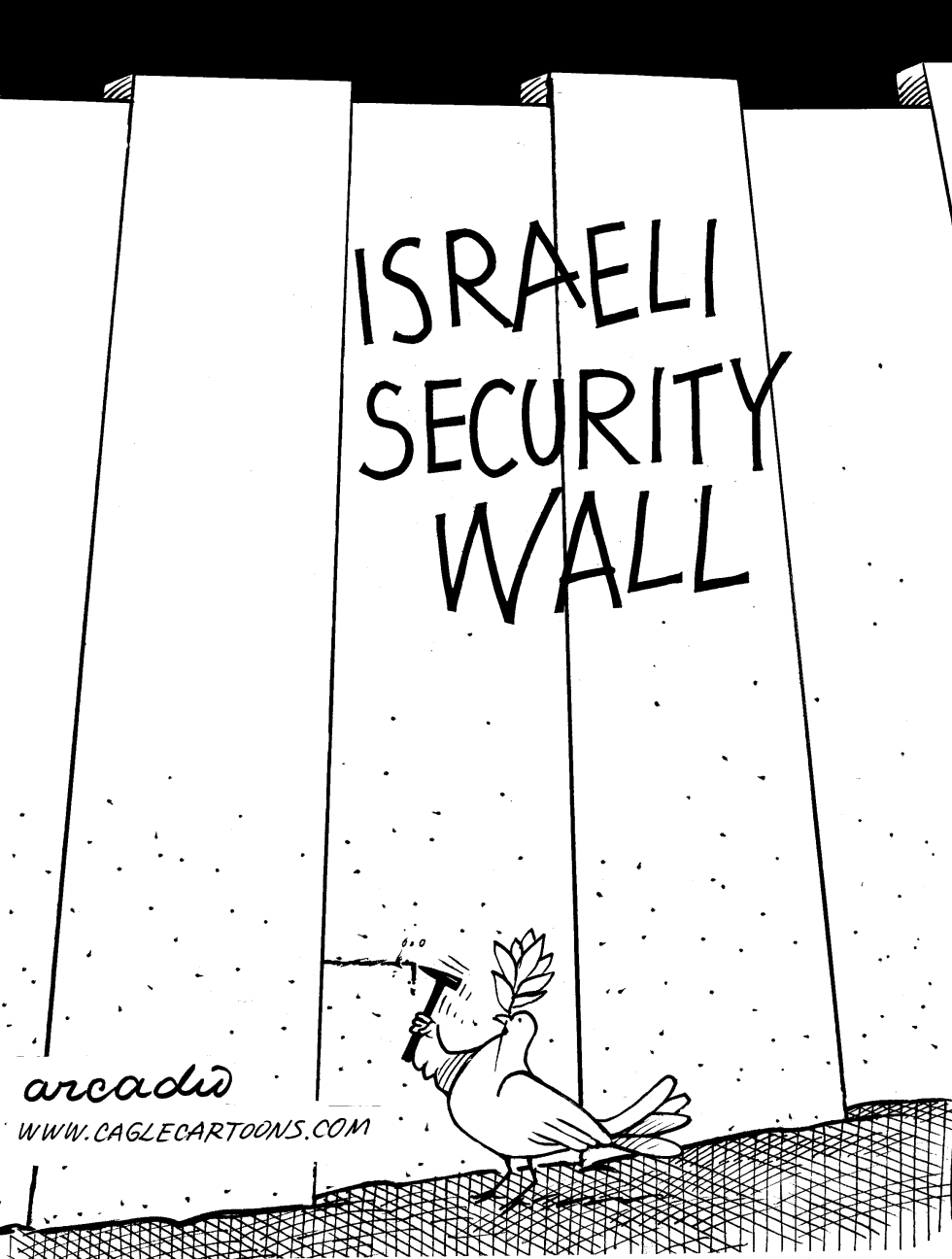  ISRAELI SECURITY WALL by Arcadio Esquivel