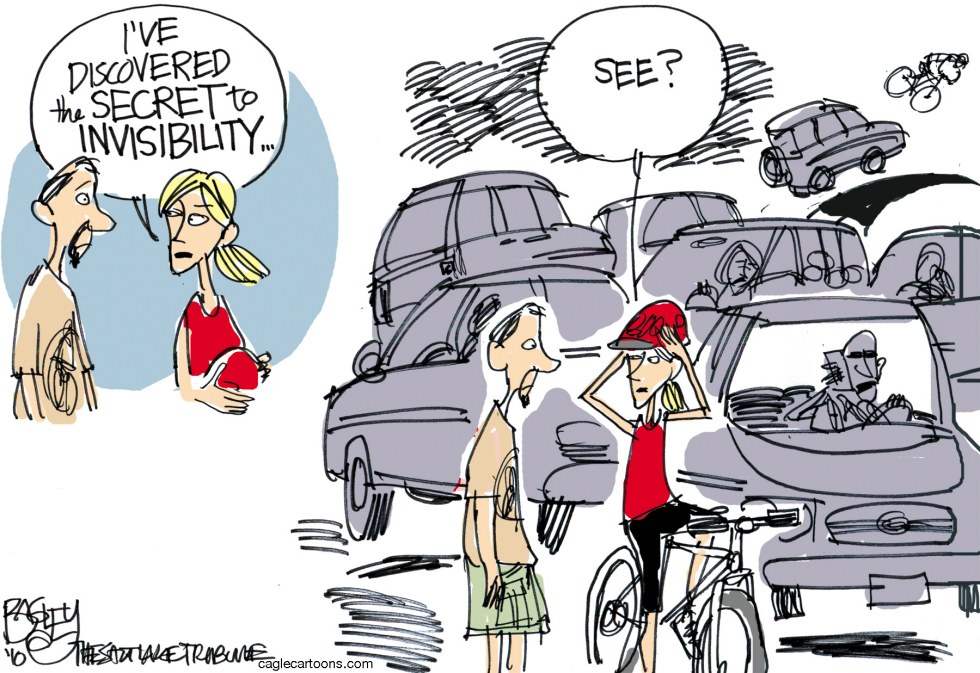  SEE BIKERS by Pat Bagley