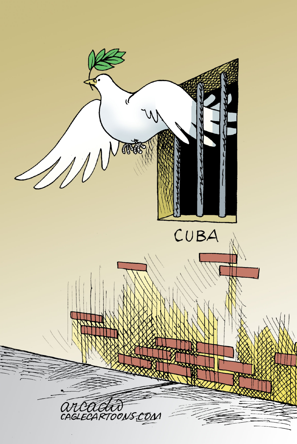  ALGO DE PAZ EN CUBA COL by Arcadio Esquivel