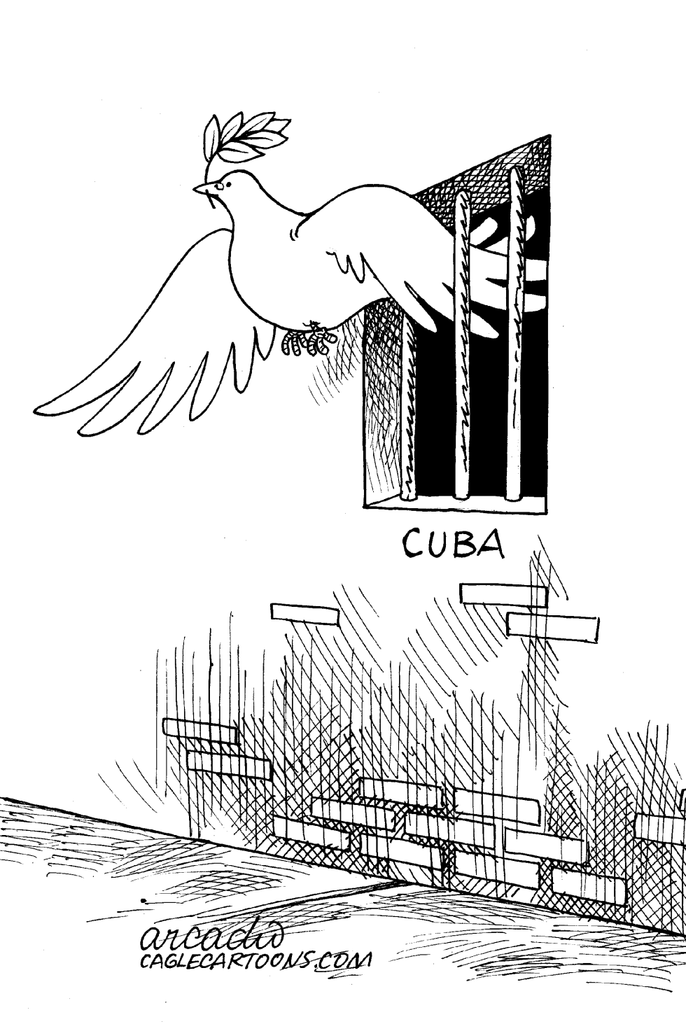  ALGO DE PAZ EN CUBA  by Arcadio Esquivel