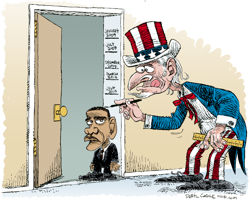 Obama Shrinks Color