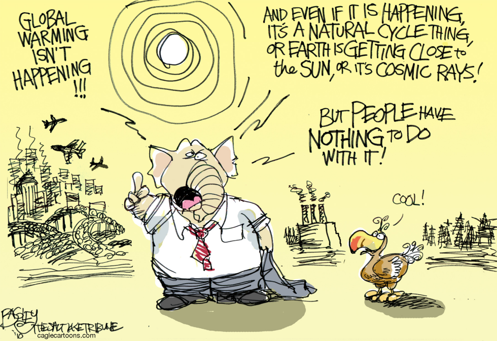  GLOBAL WARMING  by Pat Bagley