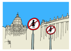 VATICAN ORDINATION OF WOMEN IS A CRIME by Arend Van Dam