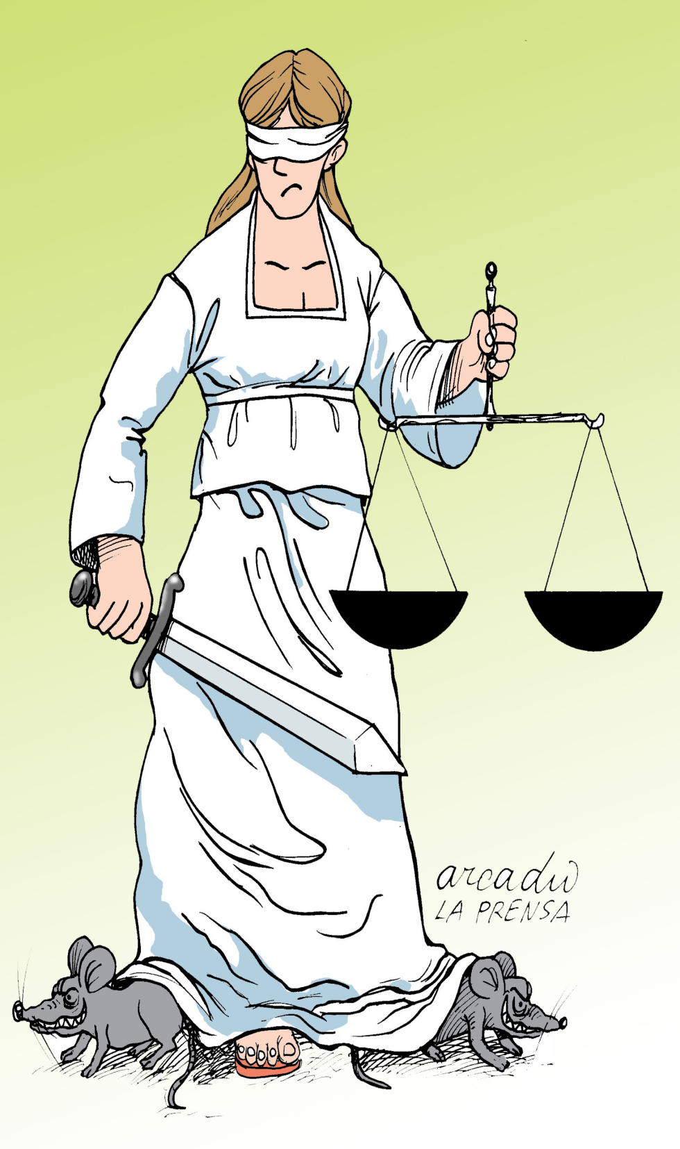 La justicia y la corrupción