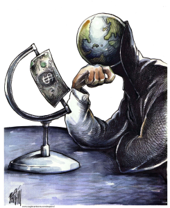 DINERO  by Angel Boligan
