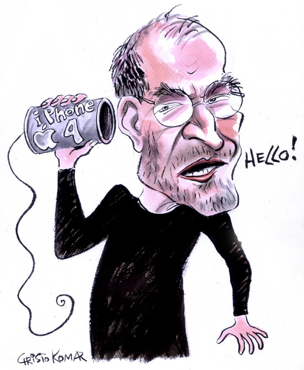  STEVE JOBS  by Christo Komarnitski