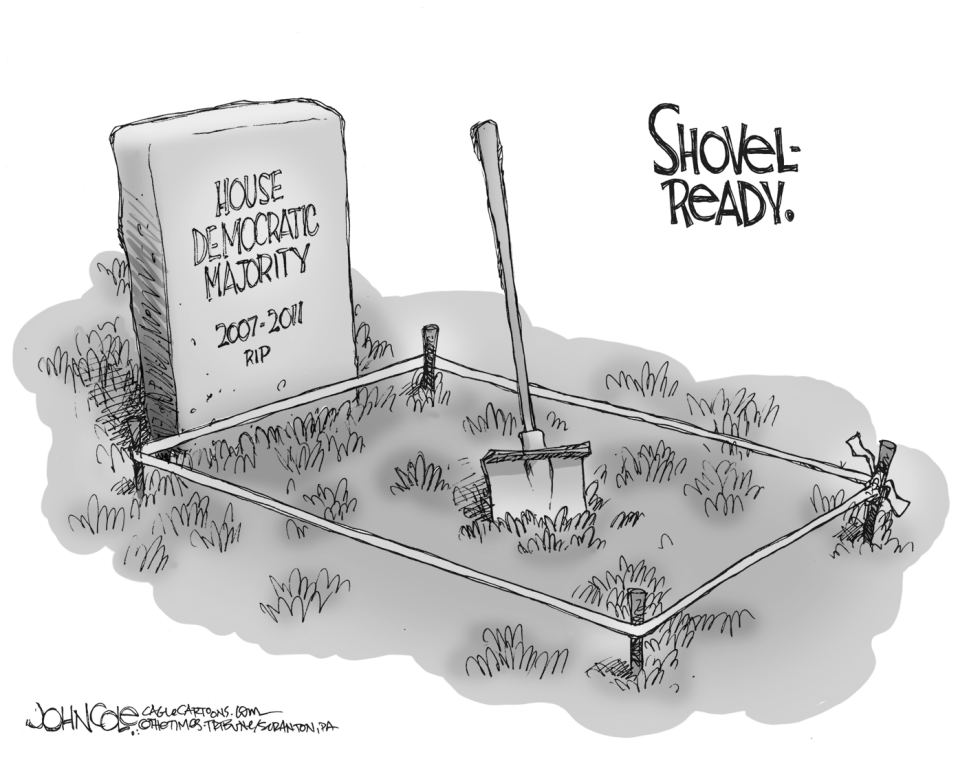 Shovel-ready democratic majority BW