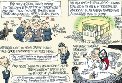 GLENN BECK SAVES JESUS  by Pat Bagley