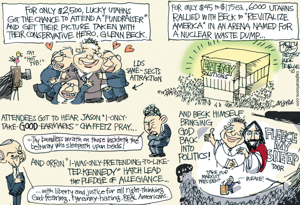 Glenn Beck Saves Jesus COLOR