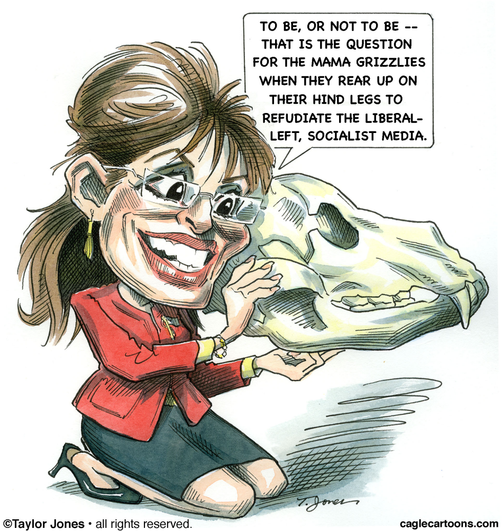 Sarah Palin - Bard of Wasilla - COLOR