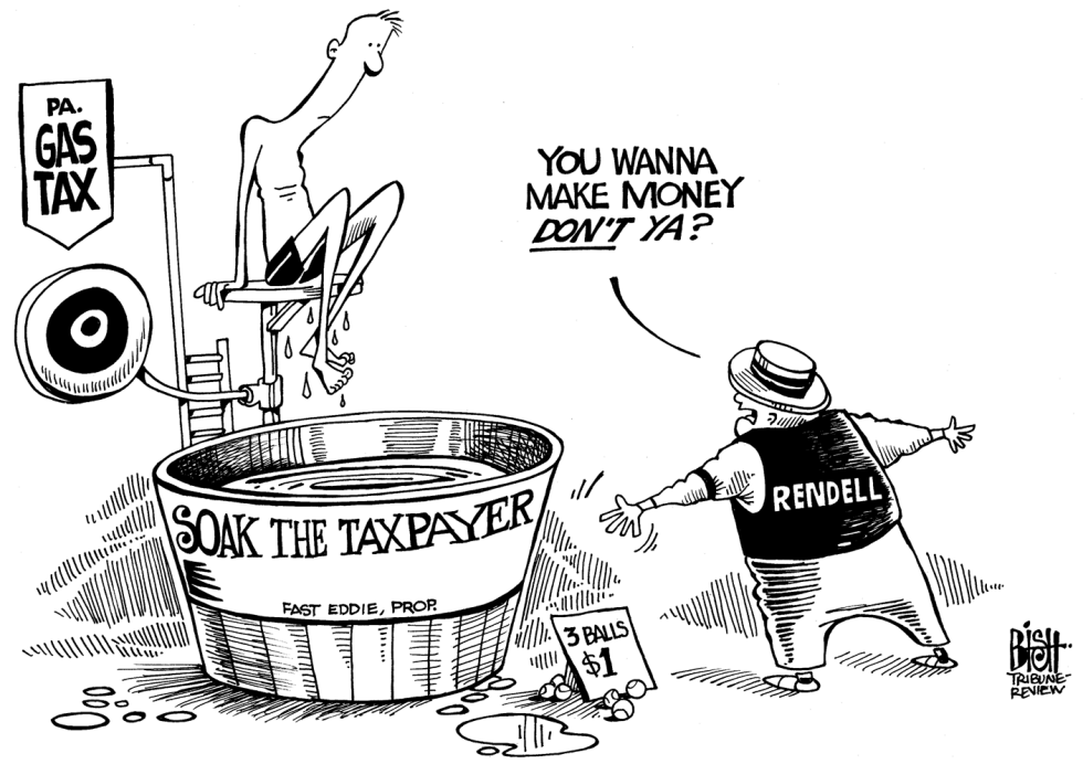 LOCAL- PA GAS TAX, B/W