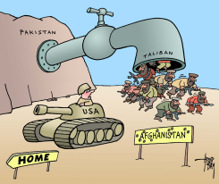 LEAVING AFGHANISTAN TO THE TALIBAN by Arend Van Dam