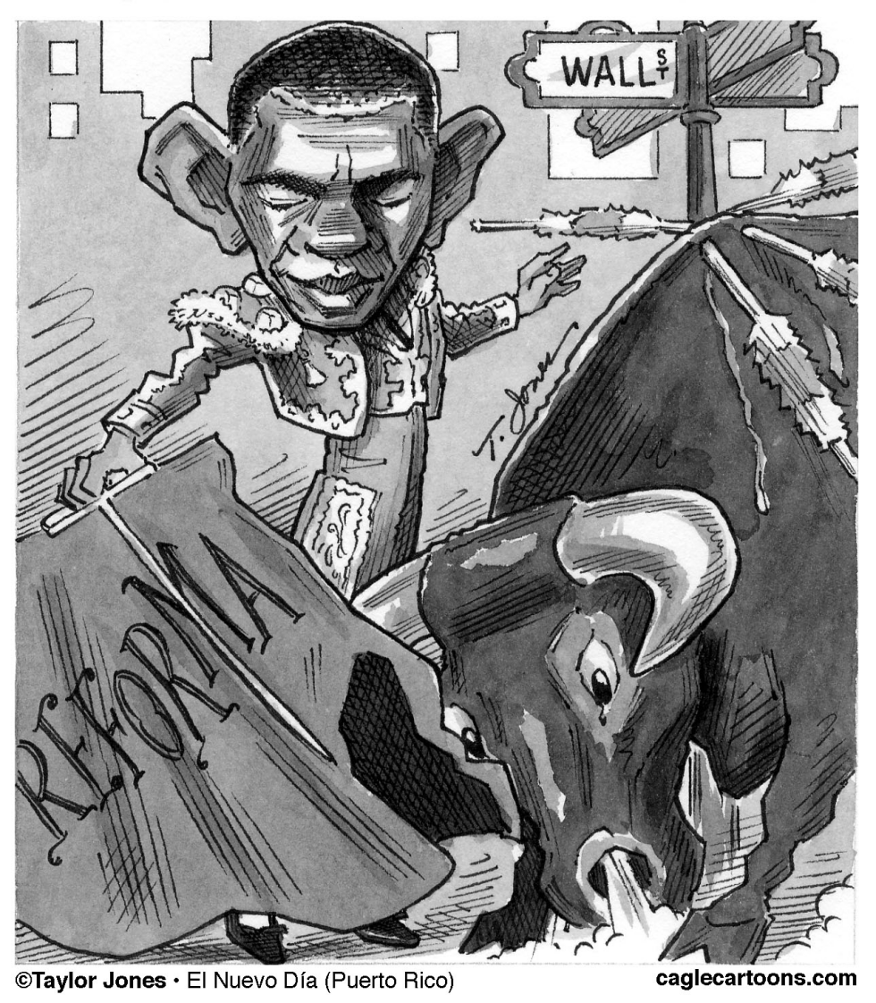  OBAMA Y WALL STREET by Taylor Jones