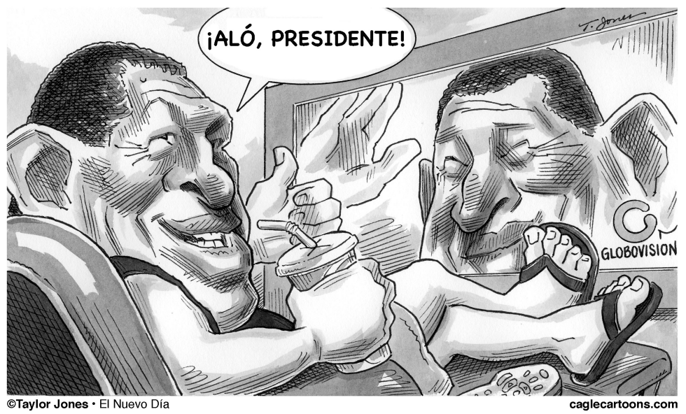 Hugo Chavez and favorite TV show