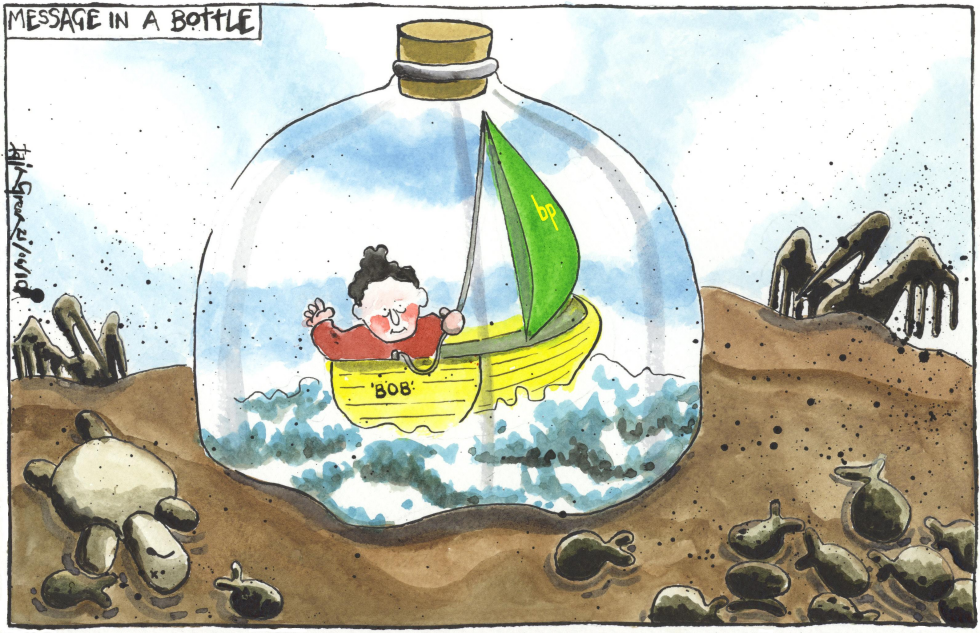 Tony Haywards Message in a Bottle