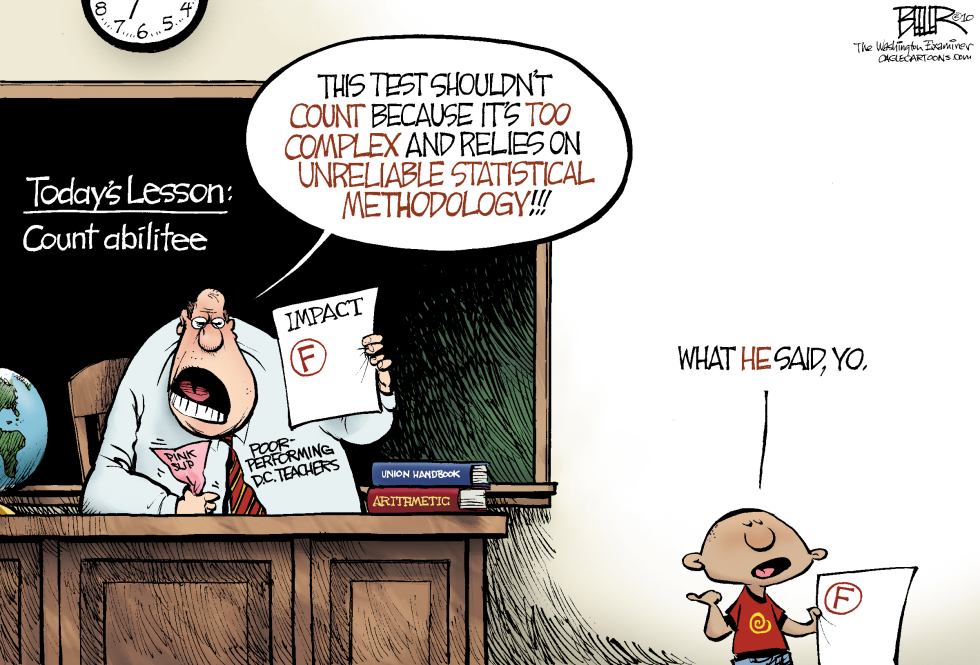  LOCAL DC - TEACHERS FIRED by Nate Beeler