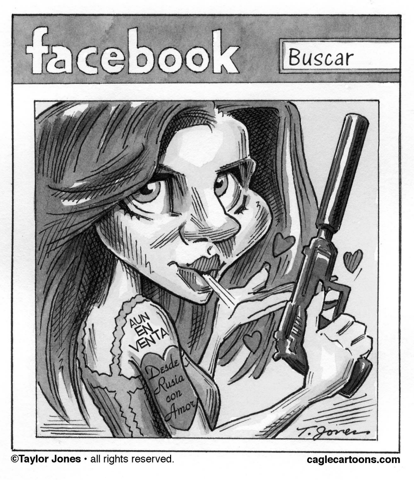 Anna Chapman permanece en Facebook