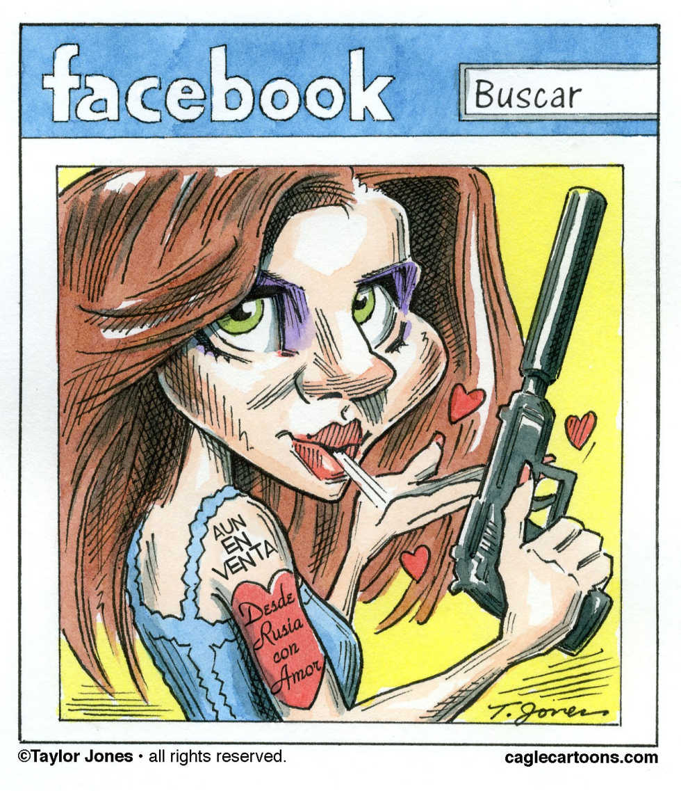 Anna Chapman permanece en Facebook / COLOR
