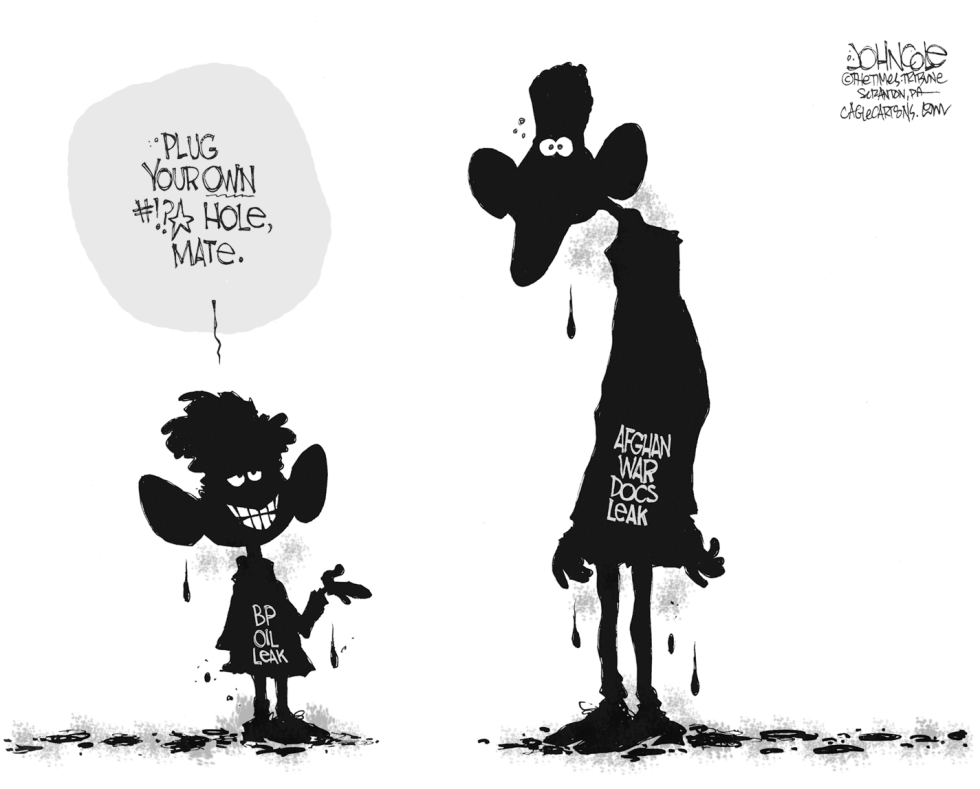 Oil leaks and Wikileaks BW