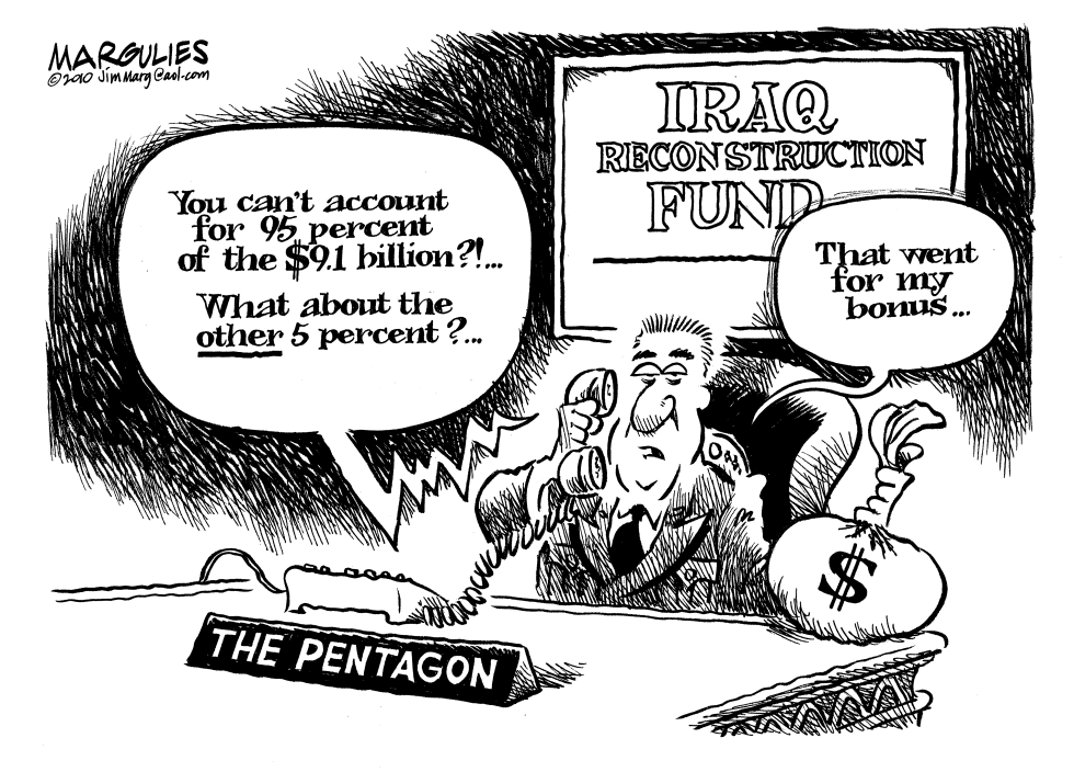 Missing Iraq reconstruction funds