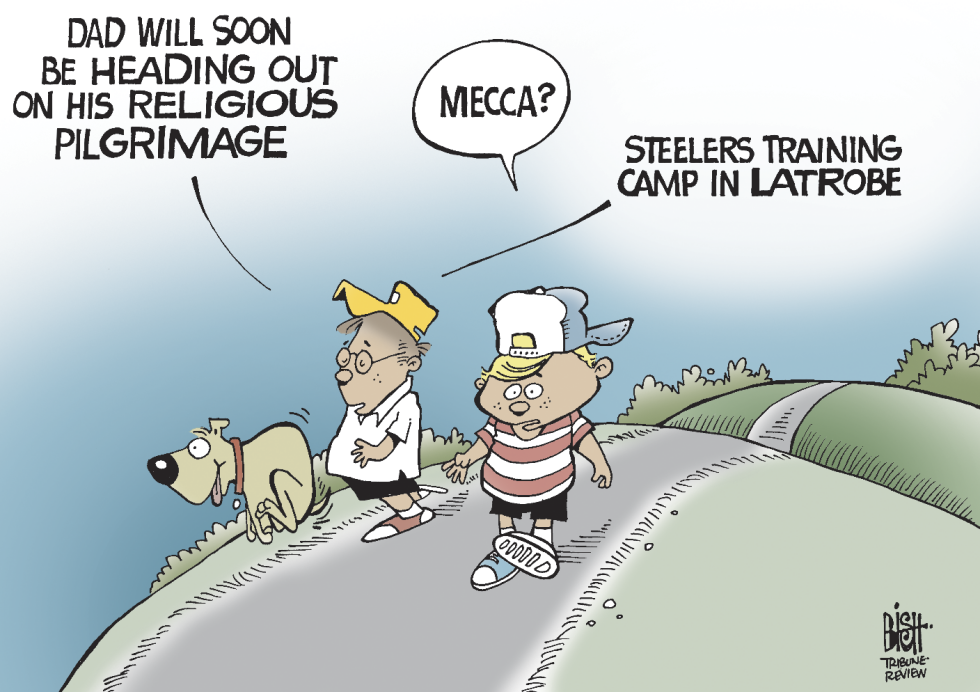 LOCAL- STEELERS TRAINING CAMP, COLOR