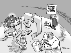 UN SUMMIT ON WATER by Paresh Nath