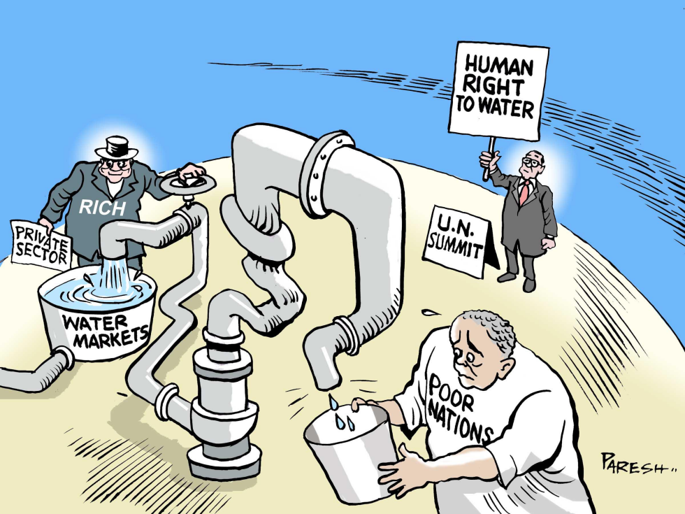 UN summit on water COLOR