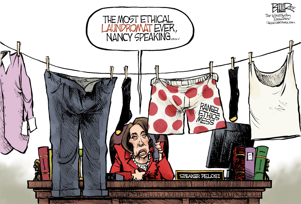  RANGEL ETHICS by Nate Beeler