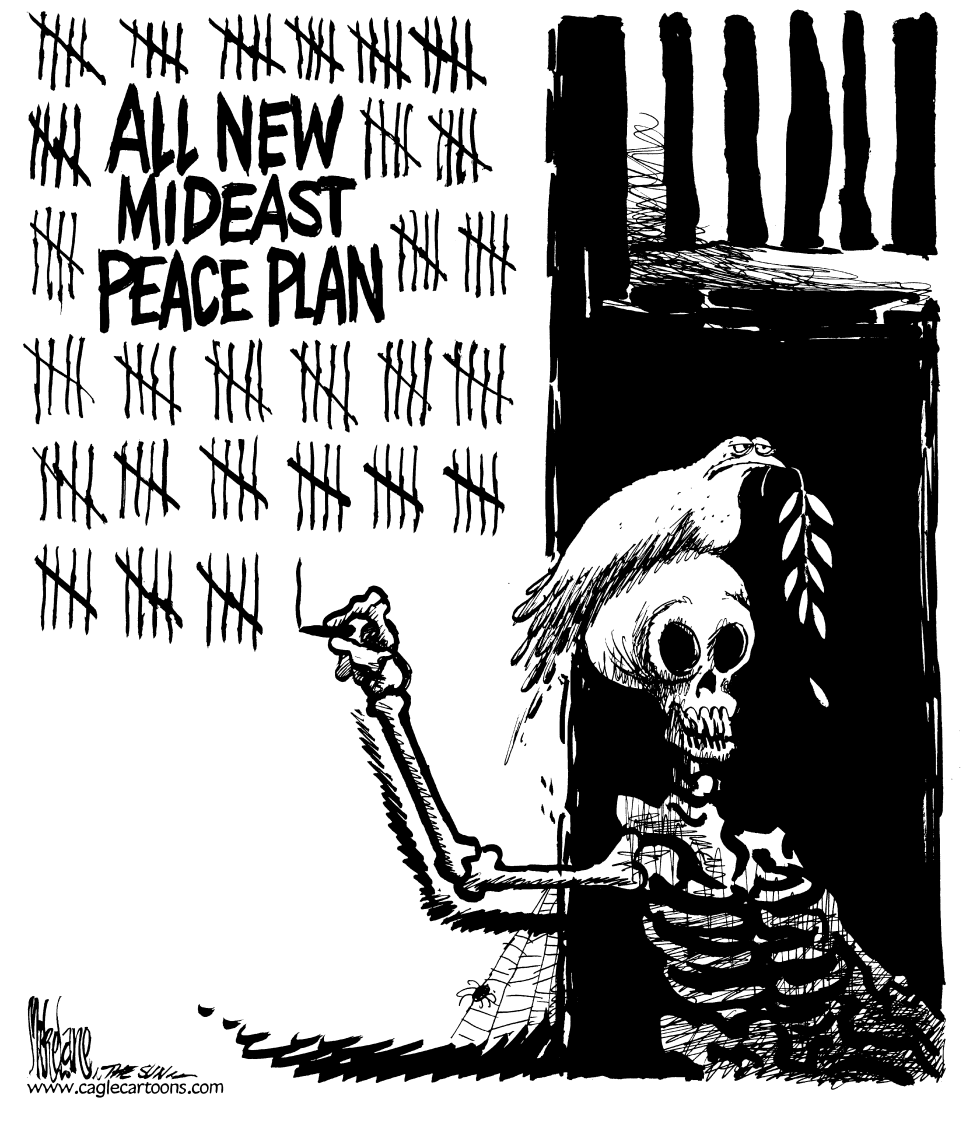  NEW MIDDLE EAST PEACE PLAN by Mike Lane