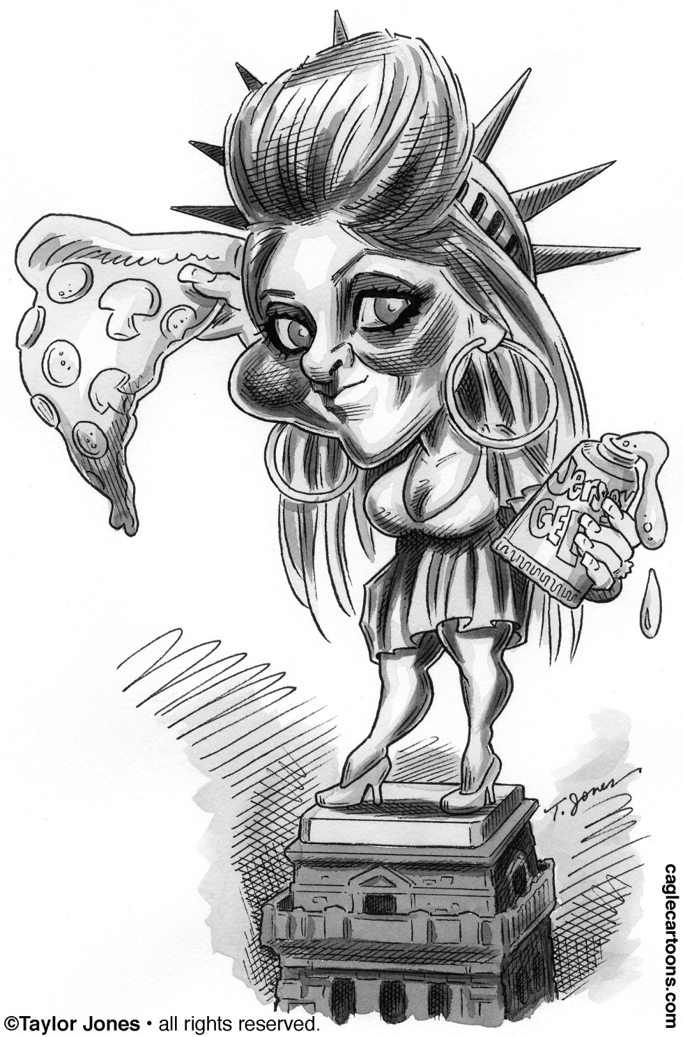  LA ESTATUA DE SNOOKI by Taylor Jones