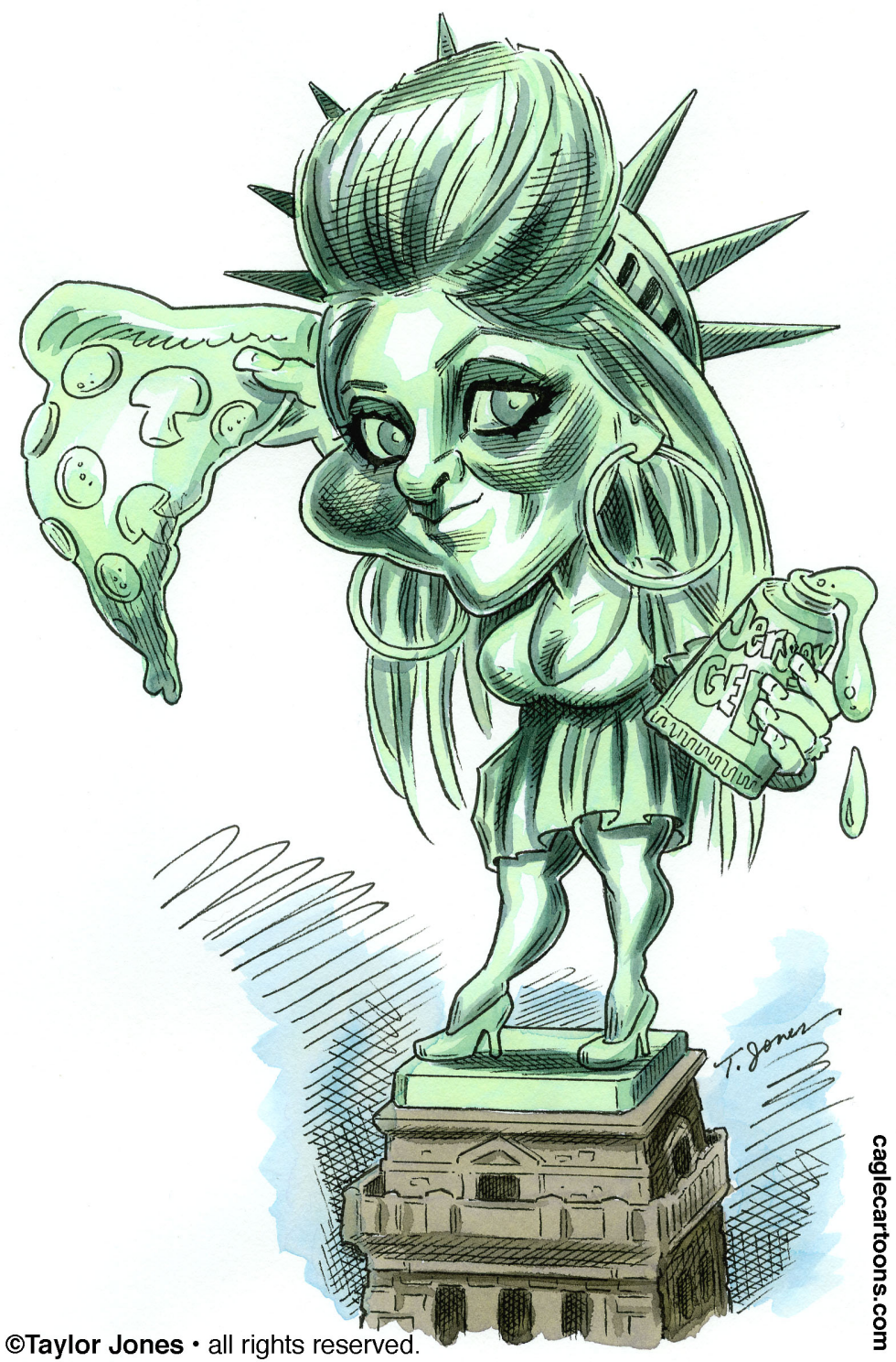  LA ESTATUA DE SNOOKI  by Taylor Jones