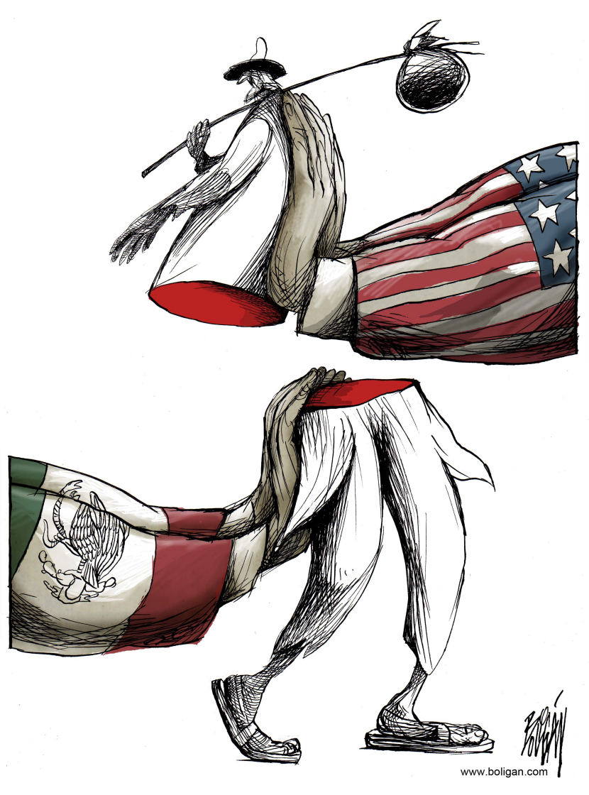 La partida del emigrante / COLOR